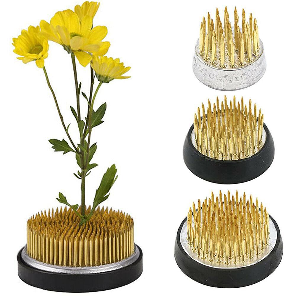 Flower Frog Pin - Supporto Rotondo per Kenzan Ikebana, Base