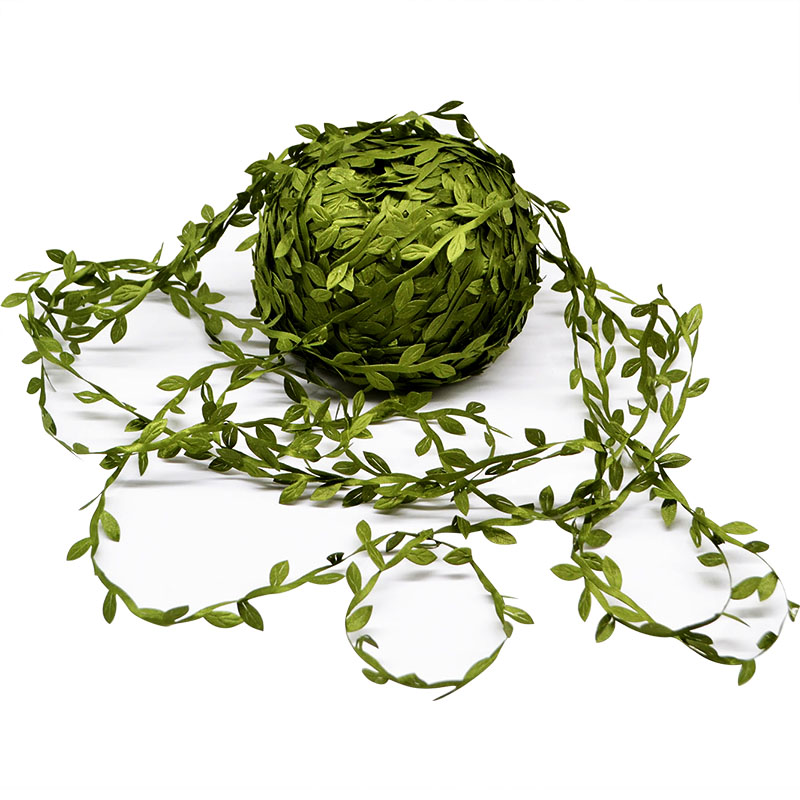 Preserved Moss Sheet - 10/20M Seta a Forma di Foglia