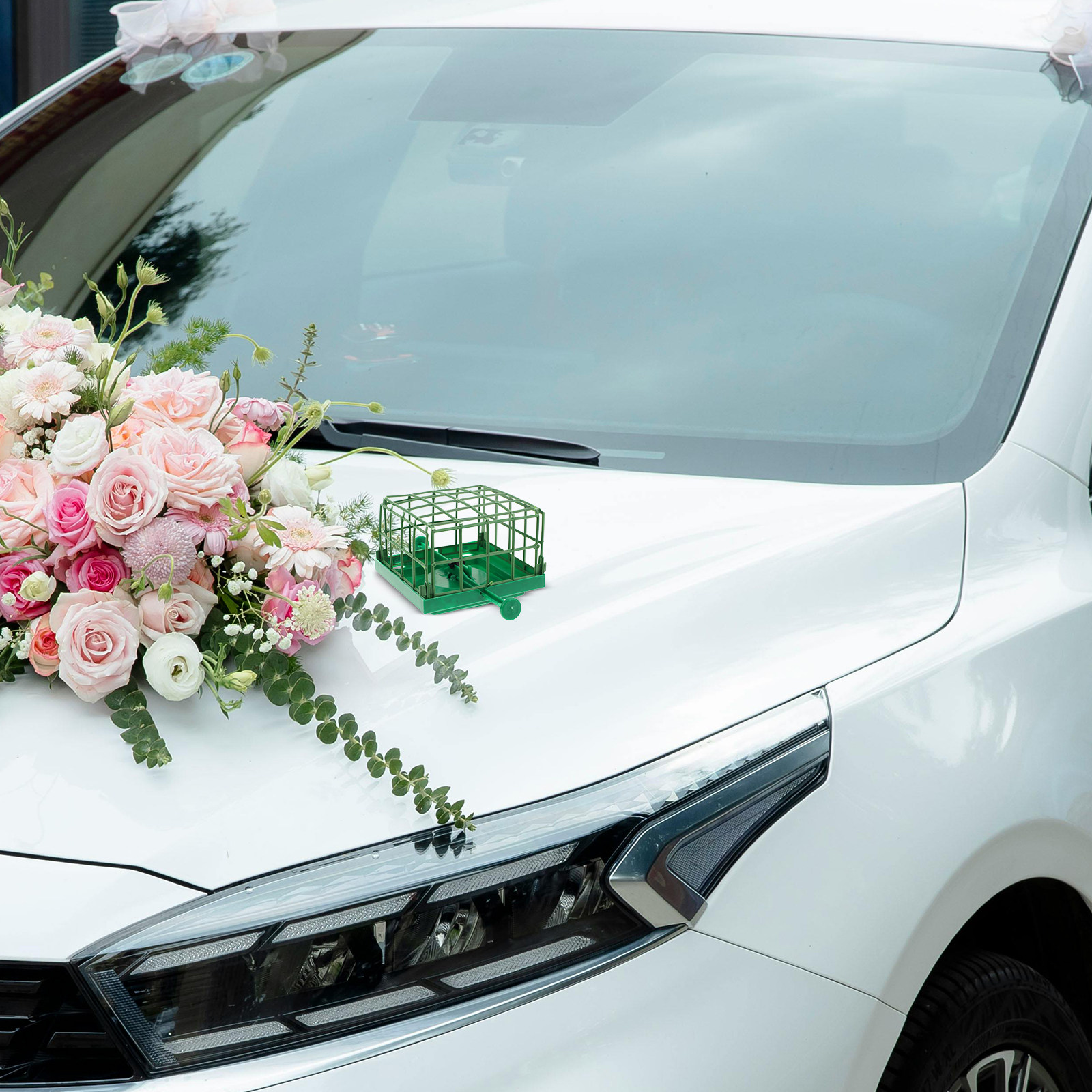 Bouquet Holder Foam - 5 Pezzi Supporto in Plastica Verde