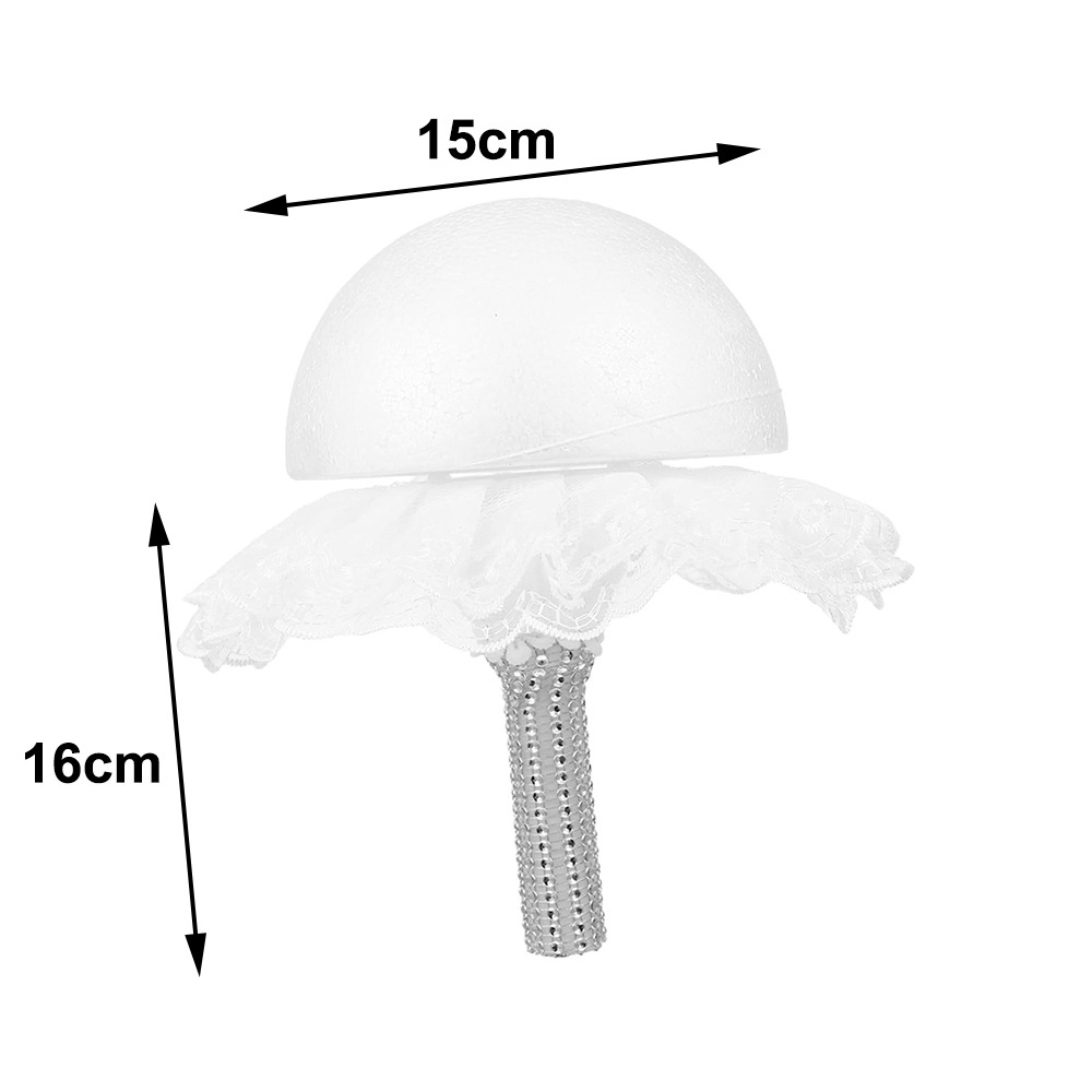 Bouquet Holder Foam - Porta Bouquet in Schiuma Bianca con